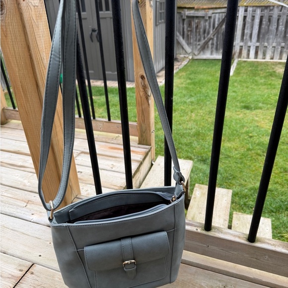 Blush Light Blue Crossbody Bag - Picture 7 of 8